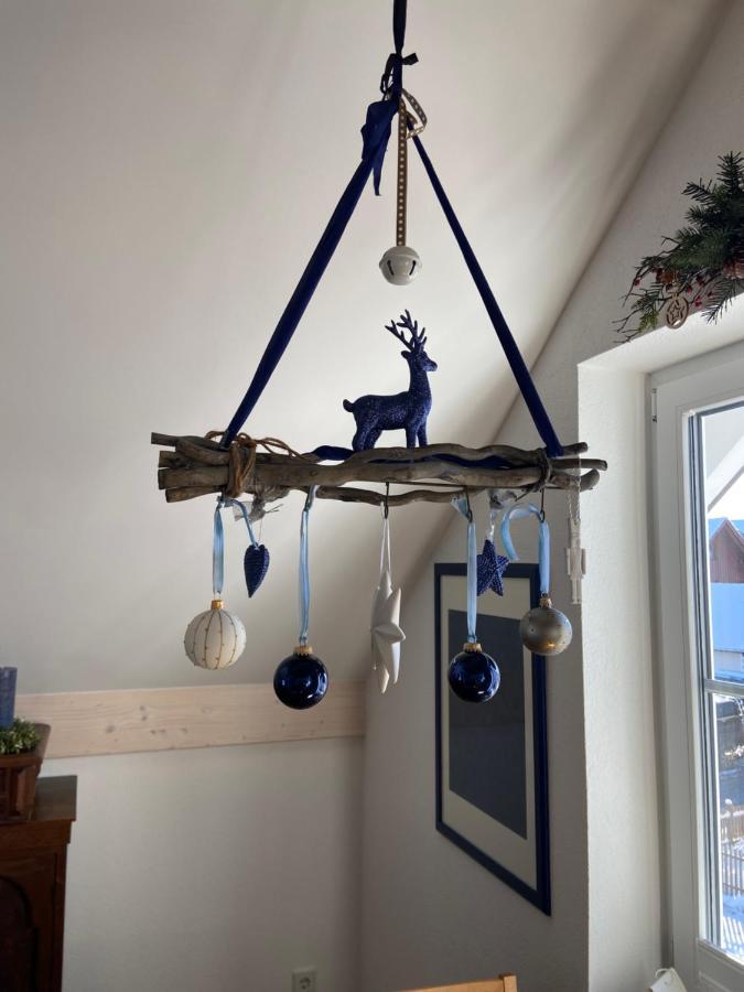 Das Blaue Haus - Ein Sommertraum Und Ein Wintermaerchen Weiler-Simmerberg Eksteriør billede